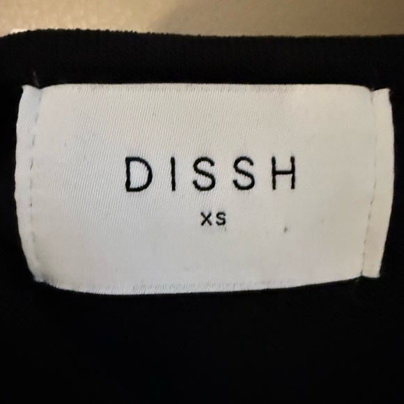 DISSH Monique Black Keyhole Midi Maxi Dress XS - Picture 6 of 7